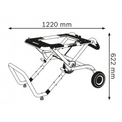 GTA 60 W Professional Table Saw Stand