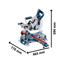 GCM 18V-216 D Professional BITURBO Mitre Saw 18V Bare Unit