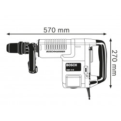 GSH 11 E SDS-Max Professional Demolition Hammer 1500W 110V