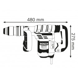 GSH 5 CE SDS-Max Professional Demolition Hammer 1150W 240V