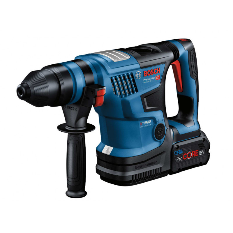 GBH 18V-34 CF Pro BITURBO SDS-Plus Rotary Hammer 18V 2 x 8.0Ah ProCORE18V Li-ion GBH 18V-34 CF Pro BITURBO SDS-Plus Rotary Hammer 18V 2 x 8.0Ah ProCORE18V Li-ion