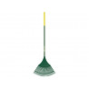 Evergreen Plastic Leaf Rake Aluminium Shaft