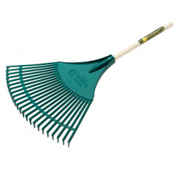 BPR Plastic Leaf Rake Ash Shaft