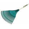 BPR Plastic Leaf Rake Ash Shaft
