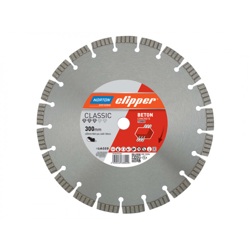 Classic Beton Diamond Blade 300 x 20mm Classic Beton Diamond Blade 300 x 20mm