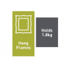 Picture Hanging Strips, Small (Pack 4)