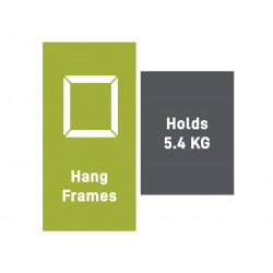 Narrow Picture Hanging Strips (Pack 4)