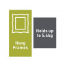 Picture Hanging Strips Set, Small & Medium (Pack 12)