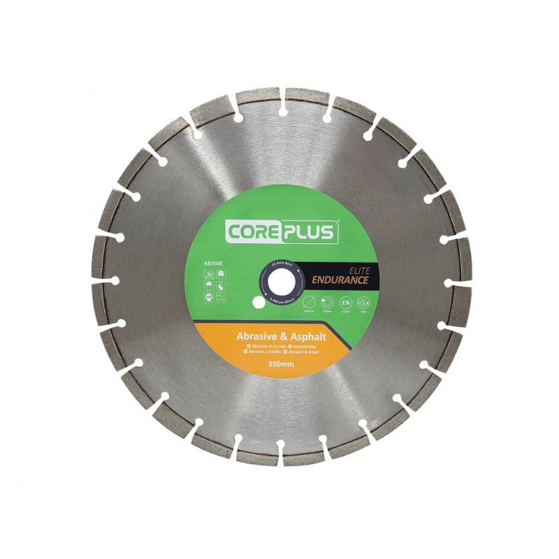 AB350E Elite Abrasive & Asphalt Diamond Blade 350mm AB350E Elite Abrasive & Asphalt Diamond Blade 350mm