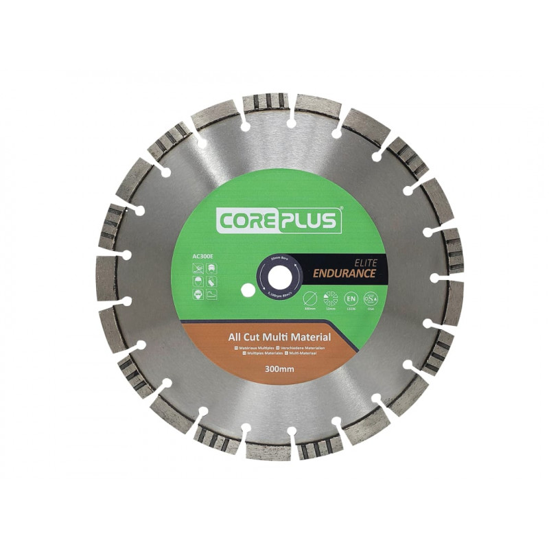 AC300E Elite All Cut Multi-Material Diamond Blade 300mm AC300E Elite All Cut Multi-Material Diamond Blade 300mm