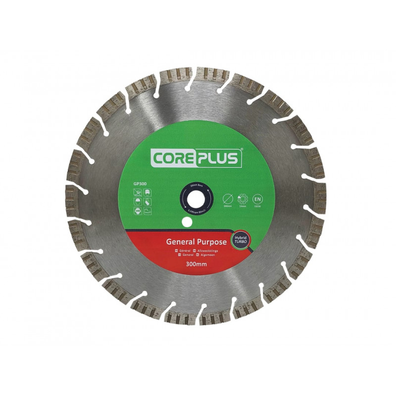 GP300 General-Purpose Hybrid Turbo Diamond Blade 300mm GP300 General-Purpose Hybrid Turbo Diamond Blade 300mm