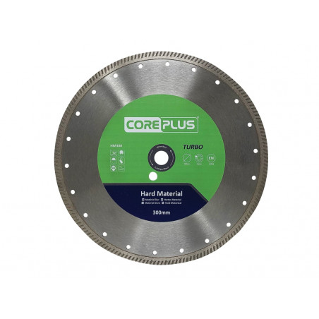 HM300 Hard Material Turbo Diamond Blade 300mm