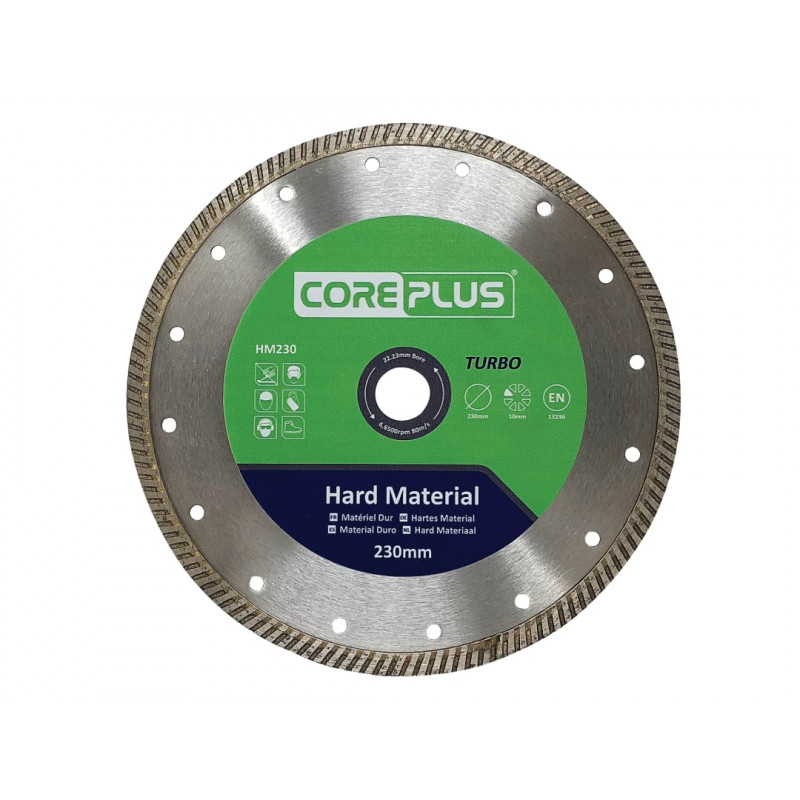 HM230 Hard Material Turbo Diamond Blade 230mm HM230 Hard Material Turbo Diamond Blade 230mm