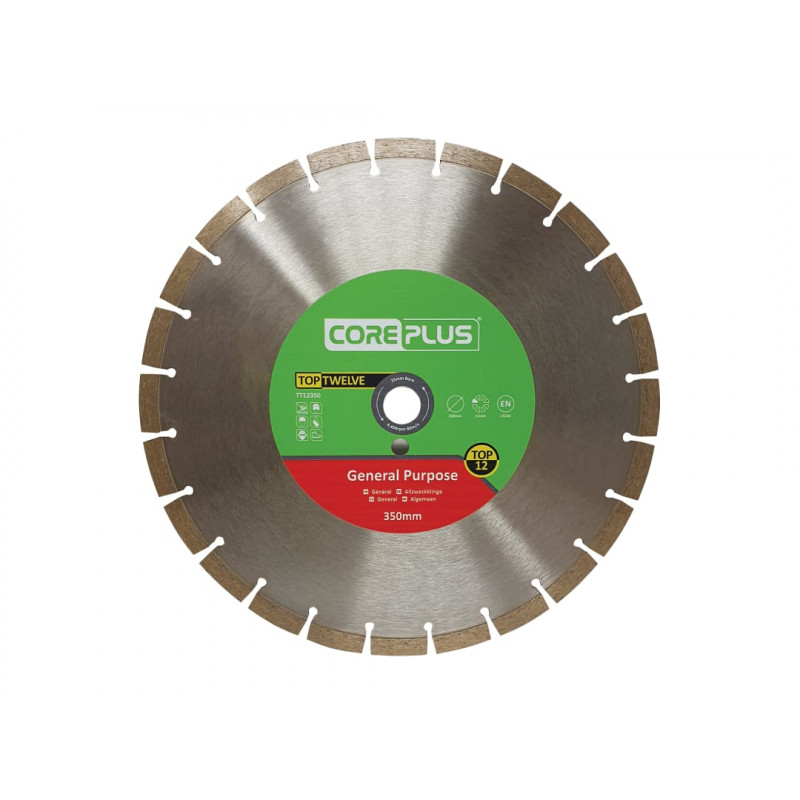 Top Twelve General Purpose Diamond Blade 350mm Top Twelve General Purpose Diamond Blade 350mm