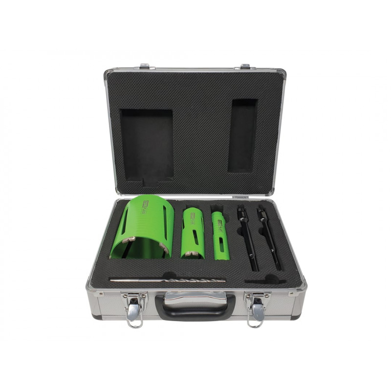 DCDKIT7 Diamond Dry Core Drill Bit Set, 7 Piece