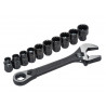 X6™ Pass-Thru™ Adjustable Wrench Set, 11 Piece