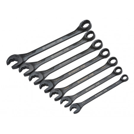X6™ Open End Ratcheting Spanner Set, 7 Piece