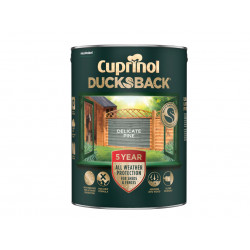 Ducksback 5 Year Waterproof for Sheds & Fences Delicate Pine 5 litre