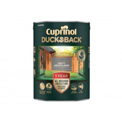 Ducksback 5 Year Waterproof for Sheds & Fences Misty Heathland 5 litre