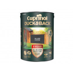 Ducksback 5 Year Waterproof for Sheds & Fences Silver Copse 5 litre