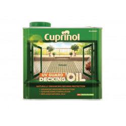 UV Guard Decking Oil Natural 2.5 litre