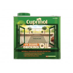 UV Guard Decking Oil Natural Oak 2.5 litre