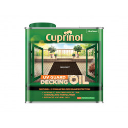 UV Guard Decking Oil Walnut 2.5 litre