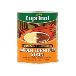 Softwood & Hardwood Garden Furniture Stain Clear 750ml