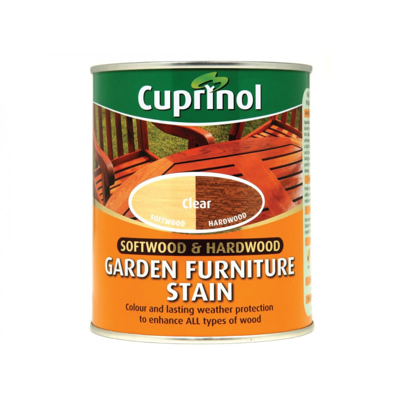 Softwood & Hardwood Garden Furniture Stain Clear 750ml