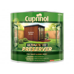 Ultimate Garden Wood Preserver Autumn Brown 1 litre