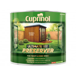 Ultimate Garden Wood Preserver Golden Cedar 1 litre