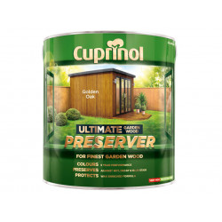 Ultimate Garden Wood Preserver Golden Oak 4 litre