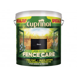 Less Mess Fence Care Black 6 litre