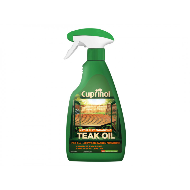 Naturally Enhancing Teak Oil Clear Spray 500ml Naturally Enhancing Teak Oil Clear Spray 500ml