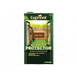 Shed & Fence Protector Gold Brown 5 litre