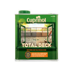 Total Deck Restore & Oil Wood Clear 2.5 litre