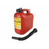 Leaded Petrol Can & Spout Red 5 litre