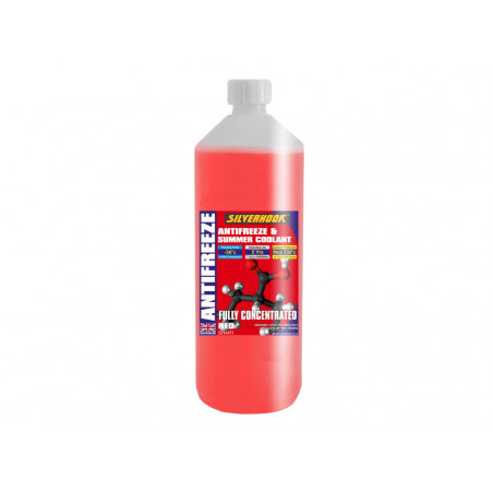 Fully Concentrated Antifreeze O.A.T. Red 1 litre