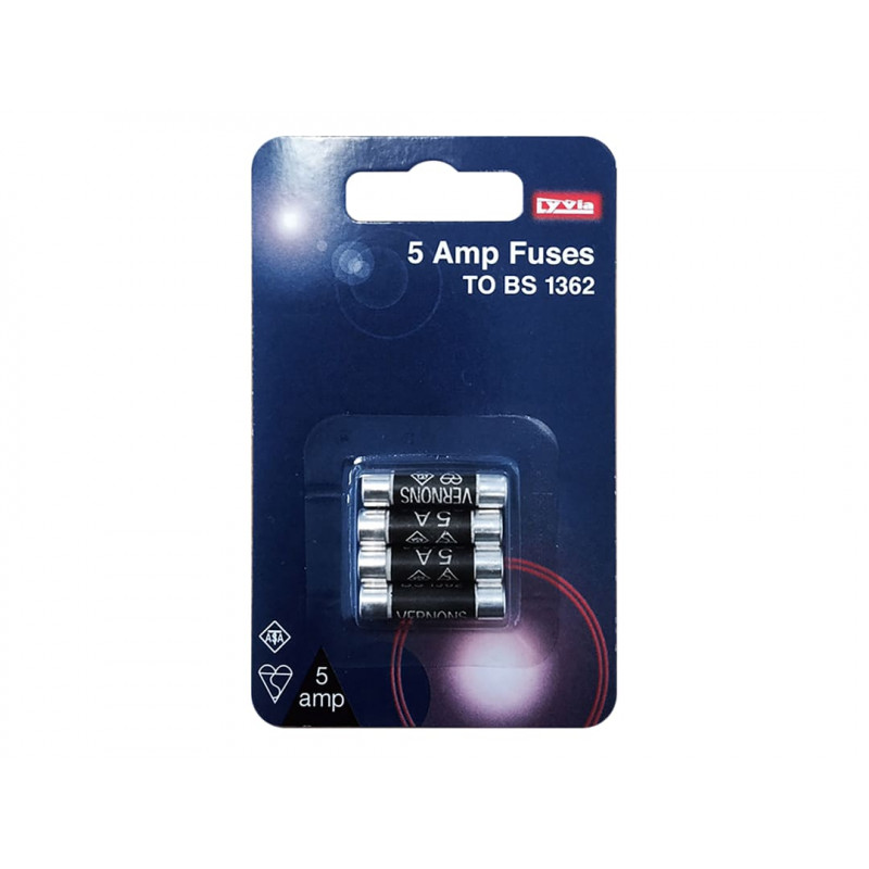 5A Fuse (Pack of 4) 5A Fuse (Pack of 4)