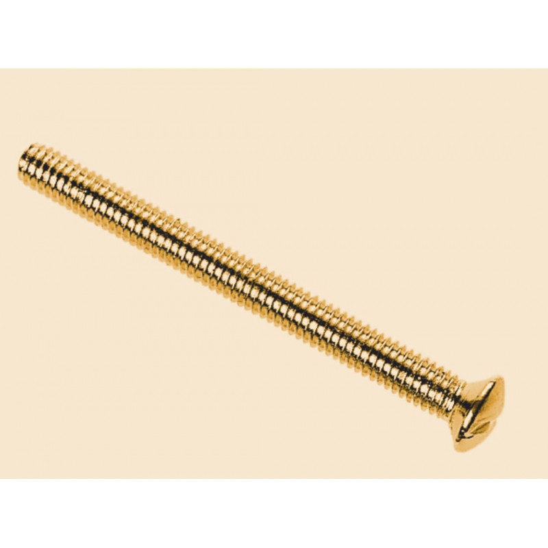 Brass Switch/Socket Plate Screws 3.5 x 38mm (Pack of 10) Brass Switch/Socket Plate Screws 3.5 x 38mm (Pack of 10)