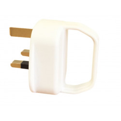 Easy Pull Plug 13A White