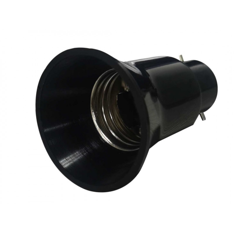 B22 to E27 Adaptor Black B22 to E27 Adaptor Black