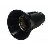 B22 to E27 Adaptor Black