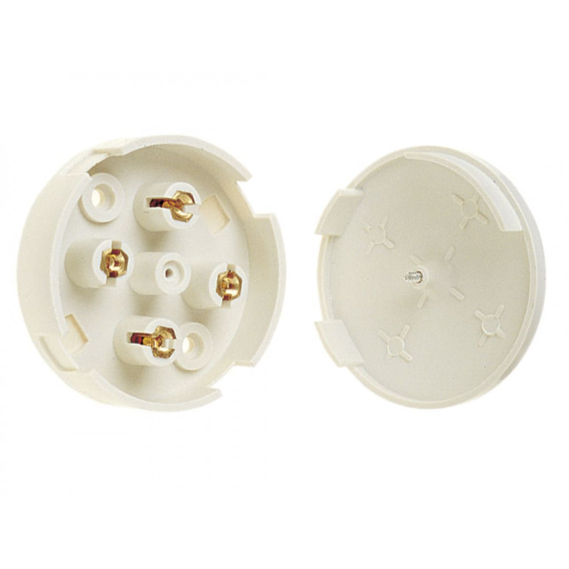 4 Terminal Junction Box 20A White 4 Terminal Junction Box 20A White