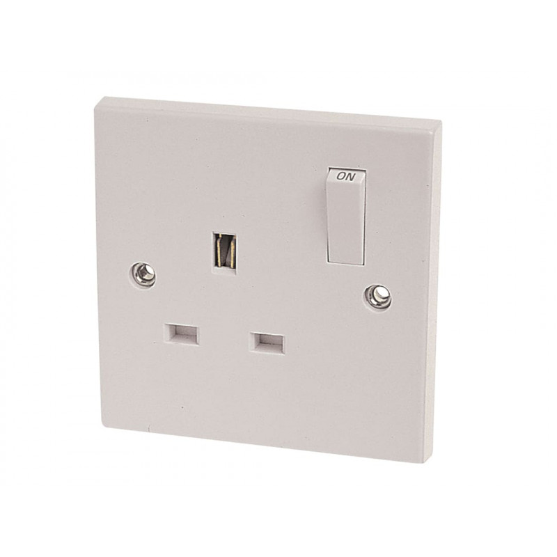 Switched Socket 1-Gang 13A Switched Socket 1-Gang 13A