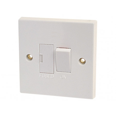 Switched Fused Spur without Pilot Lamp 13A
