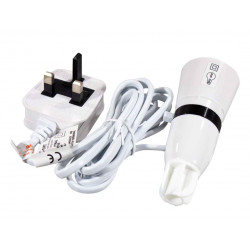 Bottle B22 Lamp Adaptor with Flex & Plug
