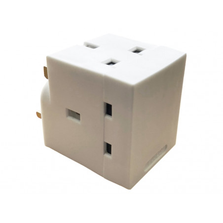 3 Way Adaptor 13A Fused