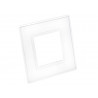 Clear Finger Plate 1-Gang (Pack of 2)