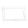 Clear Finger Plate 2-Gang